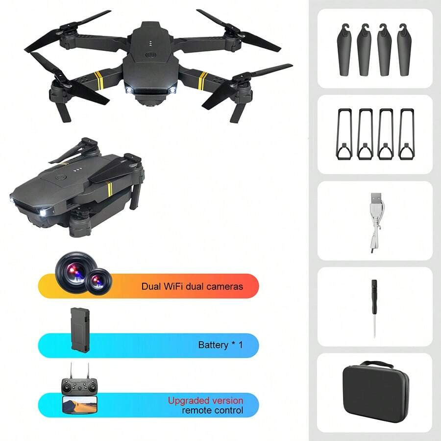 Brand New E58 Quadcopter With Stylish Body, Tough ABS Shell, Super