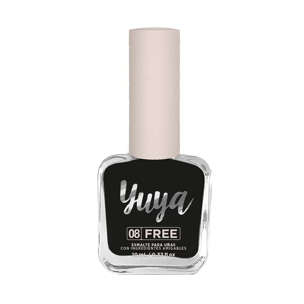 Yuya Esmalte de Uñas 8 Free - Negro - Ver 1