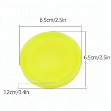 New Arrival Silicone , Zip Chip , Fingertip Mini , And Illuminated Luminous Silicone - Yellow - View 2