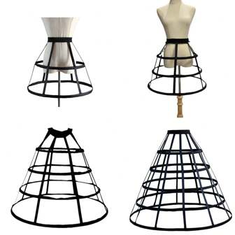 1 יחידה לנשים, שחור או לבן 2-5 שכבות, תחפושת חצאית תחתונית חזקה, אביב סתיו קיץ מגניב, מתאים ללוליטה, חתונות, מסיבות, קוספליי, קישוטי ליל כל הקדושים