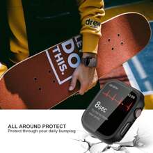 適用於蘋果手錶9保護殼S8蘋果手錶殼Watches9手錶殼膜綜合8保護殼超高清晰度金屬49mm鋁合金Se防爆全覆蓋鋼化膜45 - 無色 - 查看 4