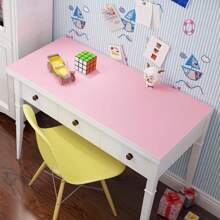 1 Roll Of Pink Self-Adhesive Wallpaper, Thickened Waterproof, Moisture-Proof, Wear-Resistant, Removable Paper, Ideal For Bedroom, Living Room Wall, Cabinet, Furniture Renovation, Diy Cuttable, Tear Off And Stick, Renovation Stickers Peel Wall Panels, Wall Paper, Wallpapers, Spring Decoration Items Refresh Your Home, Rama Decoration Stickers Gifts Birthday Graduation