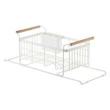 Debao Home 3108 Sink Dish Drainer Rack-Expandable Kitchen Drying Organizer Holder, One Size, White