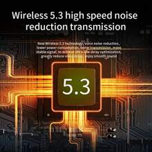 Malihoo Wireless Open-Ear Sport Earbuds For Android, Iphone, Clip-On Style Air Conduction Headphones For Cycling, Gaming, Running, Driving, V5.3, Ideal Gift For Friends - Black - View 5