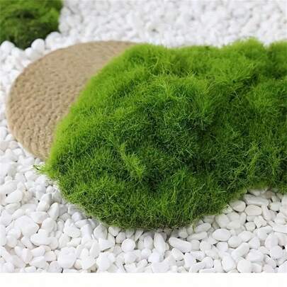 4pcs , Sztuczny mech Kamień , Krajobraz Kamień Ornament , Kulki Ogrodnictwo Rekwizyty Dla Bajkowy ogród Akwarium Garnek Dekoracje