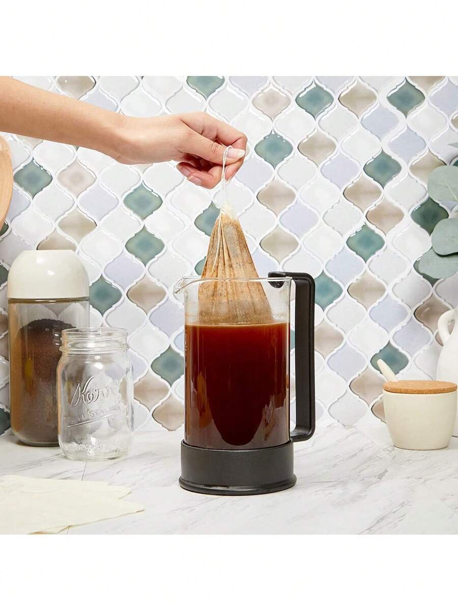 Cold Brew Filter Bags For Straining, Reusable Cheese Cloths (4x6 In, 8