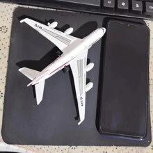 1pc Alloy Airplane Model Ornament, Alloy Toy, Random, Toy Festival Gift, Christmas,Aero Plane,Wooden Airplane,Airplane Toys Kids,Back To School - Multicolor - View 9