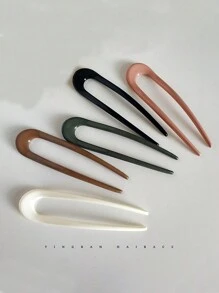 5 Piezas Clips De Cabello En Estilo Europeo Y Americano Para Peinados Simples Y Elegantes De Mujeres, Apariencia Elegante, Firme Y Duradero,herramientas para el cabello accesorios para el cabello accesorios para el pelo - Multicolor - Ver 6