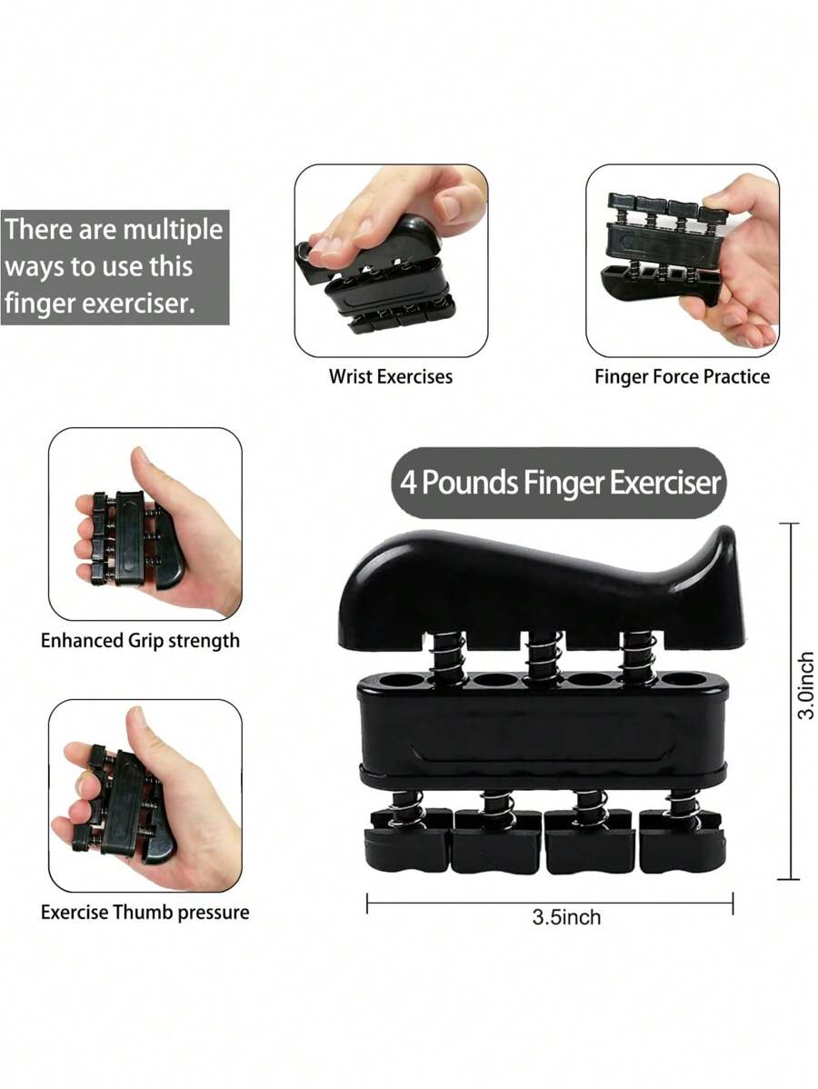 5pcs/Set Finger, Wrist, Strength Training Kit Includes Resistance