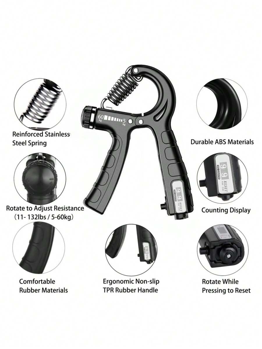 5pcs/Set Finger, Wrist, Strength Training Kit Includes Resistance