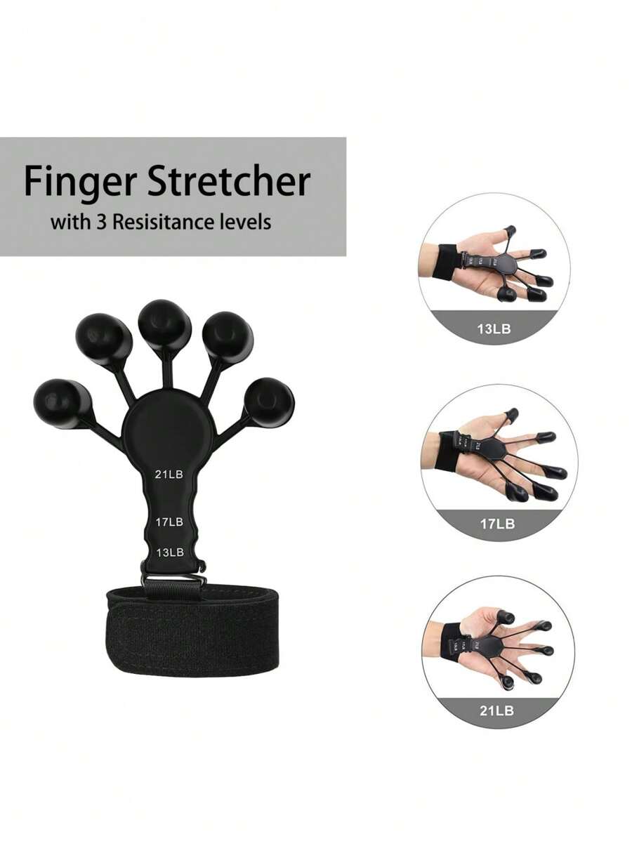 5pcs/Set Finger, Wrist, Strength Training Kit Includes Resistance