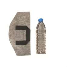 2pcs Felt Planting Bag, Non-Woven Handle, Planting Round Bucket And Grow Bag For Flowers And Trees - Grey - View 4