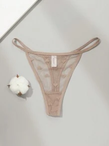 Set da 4 pezzi di perizoma in rete sexy e delicato