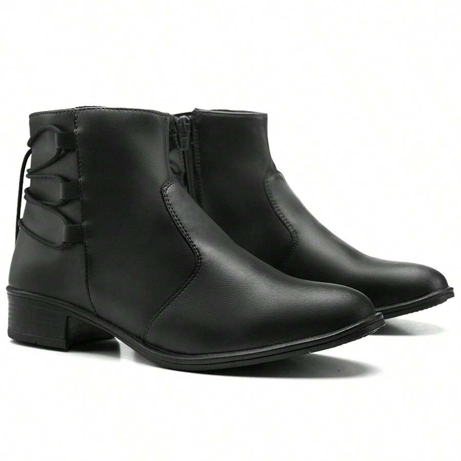Women Ankle Boots & Booties - Negro - Ver 1