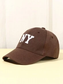 1 pezzo Cappellino da baseball casual da esterno unisex con ricamo alfabeto Y2k, protezione solare con retro in rete regolabile, perfetto per festival musicali e abbigliamento quotidiano street