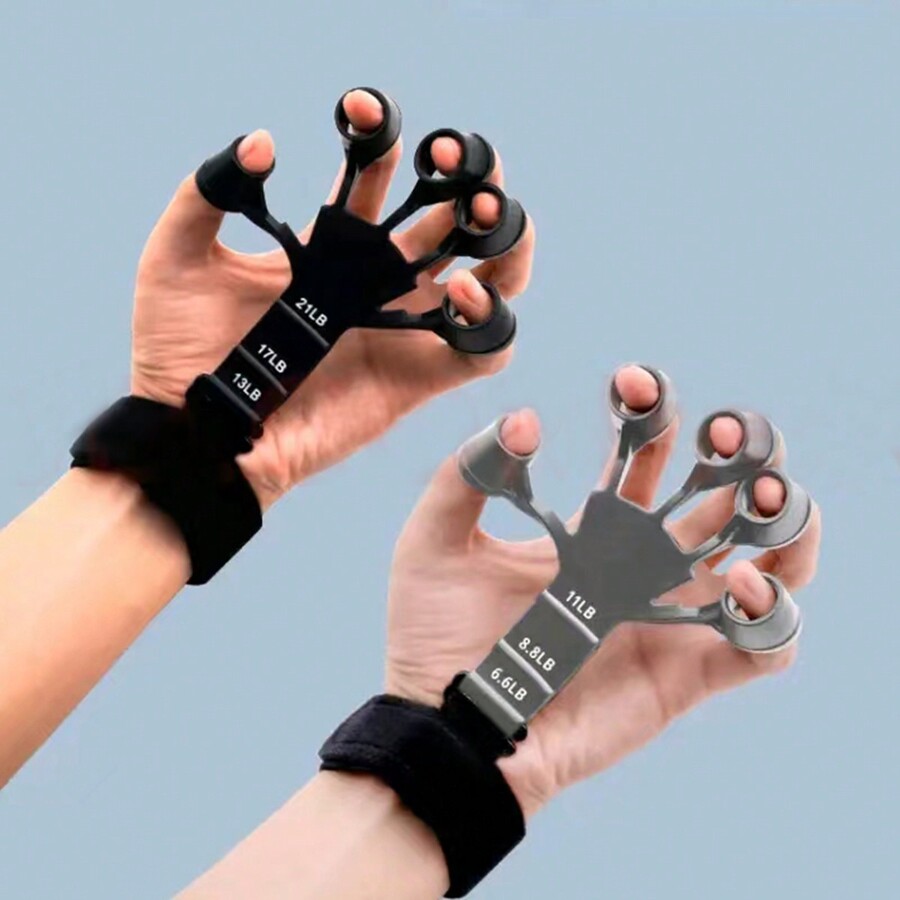 1pc Silicone Hand Exerciser, Hand Wrist Finger Vein Trainer Grip