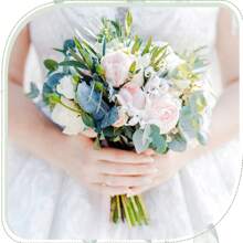 15/30/60 件（3 种）逼真的人造植物桉树叶非常适合婚礼花束和餐桌装饰家居情人节新年礼物装饰，情人节，礼物 - 彩色 - 查看 7