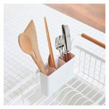 Debao Home 3108 Sink Dish Drainer Rack-Expandable Kitchen Drying Organizer Holder, One Size, White