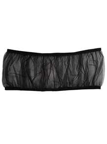 Birdcage Bird Seeds Guard - Mesh Net Cover, Anti-Flipping & Debris & Splashing Design For Parakeet - Multicolor - View 9