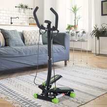 HOMCOM Ellipticals - Black - View 1