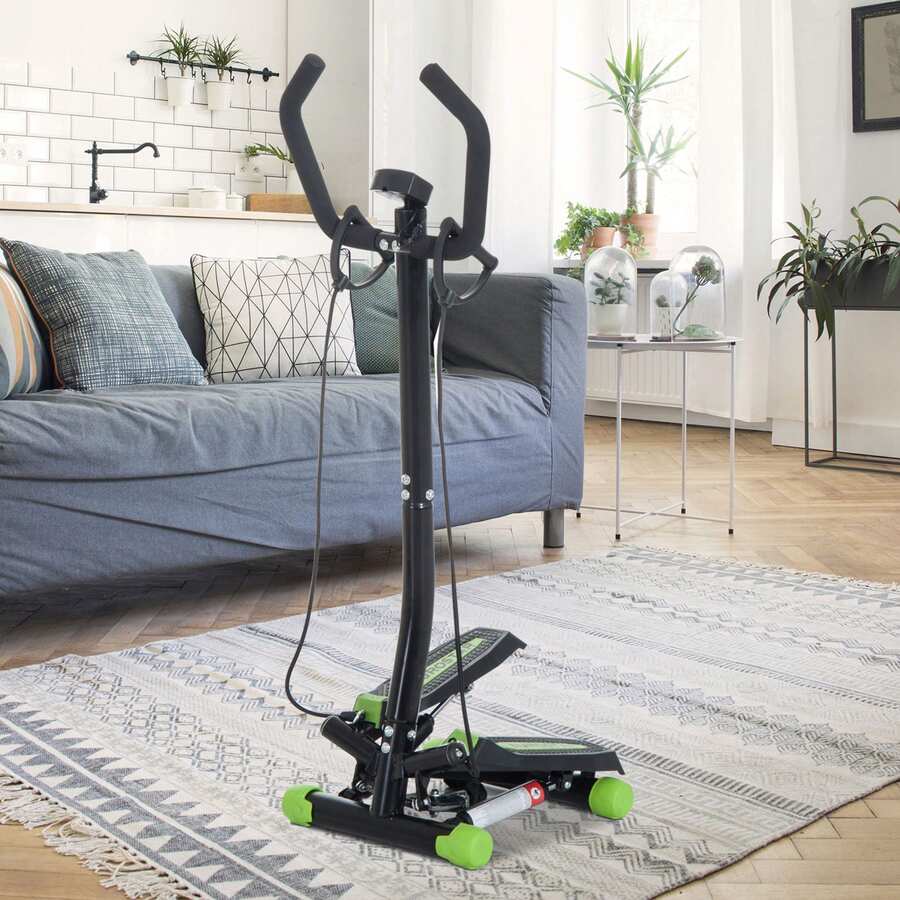 HOMCOM Ellipticals - Black - View 1