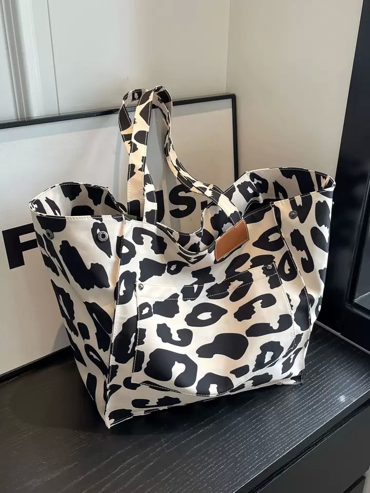 Shein leopard print bag sale