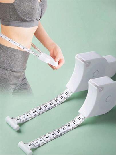 1pc Automatic Precision Body Measuring Tape For Measuring Bust, Waist, Hip Circumference, Head Circumference, Etc. For Household Use Tape Measure
