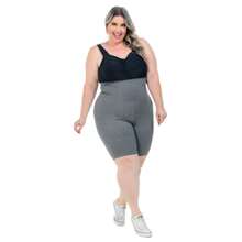 Plus Size Leggings - 灰色 - 查看 4