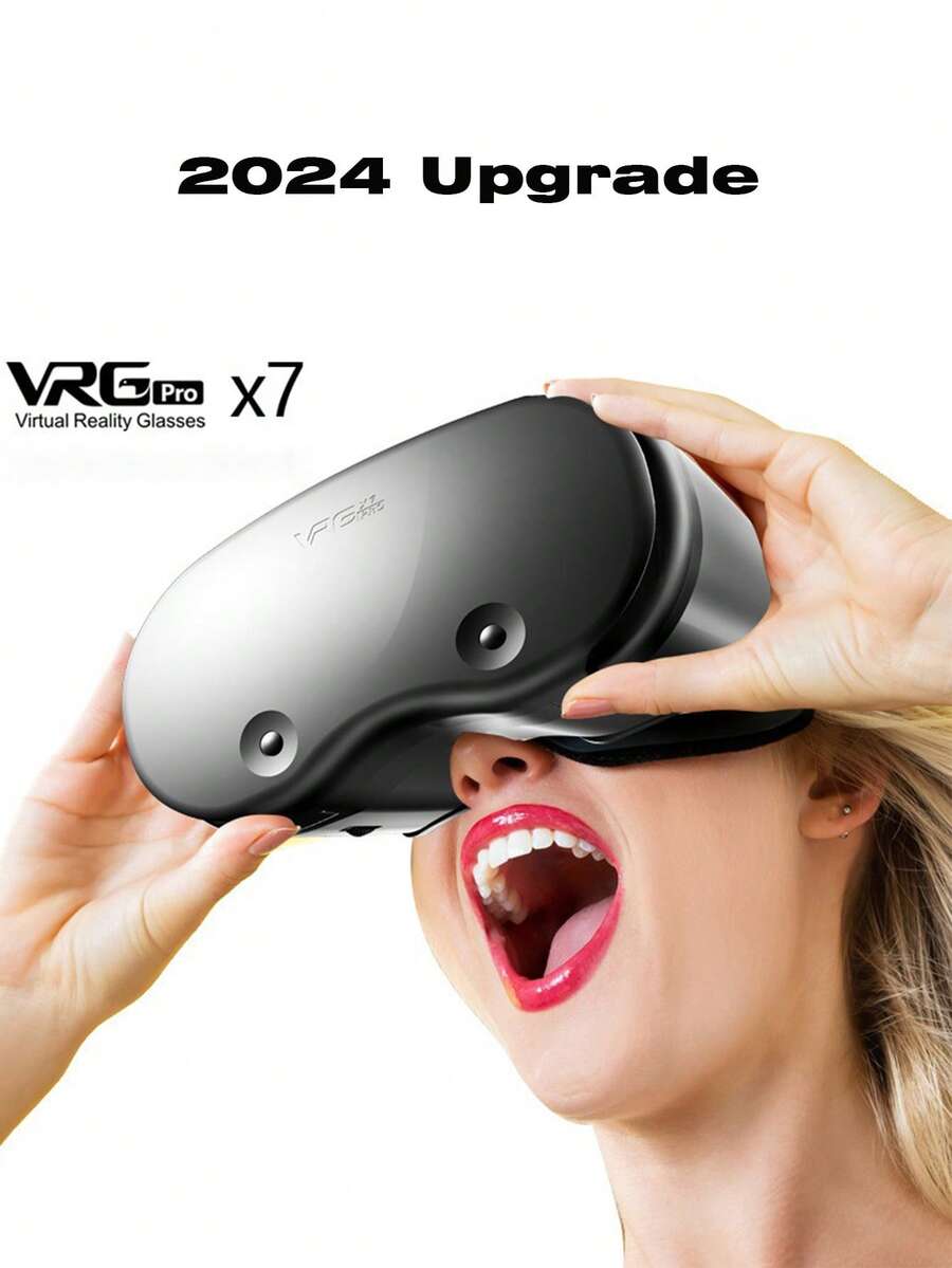 1pc Latest Vr Glasses For Mobile Phone, Virtual Reality 3d Glasses For Youth In The Metaverse - Black - View 1