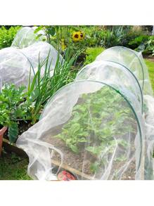Garden Netting, Ultra Fine Mesh Crop Cover, Vegetable Row Cover, Blueberry Bush Fruit Tree Flower Garden Screen Barrier Net - White - View 5