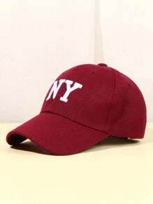 1 pezzo Cappellino da baseball casual da esterno unisex con ricamo alfabeto Y2k, protezione solare con retro in rete regolabile, perfetto per festival musicali e abbigliamento quotidiano street