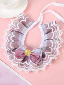 宠物用品 - 公主主题围巾/围兜配件、领结、蕾丝领子、猫用围兜 - 彩色 - 查看 13