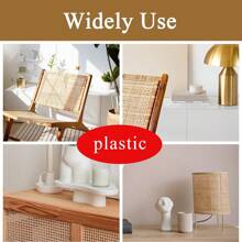 Diy Handicrafts Rattan Weaving Strip - Segmented Material - Rattan Project Roll Used For Weaving Network Rattan For Furniture, Chairs, Cupboards, Ceilings And Beds - brown - View 4