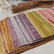 返校节 150 片 8 厘米 X 8 厘米小彩虹色背景工艺纸拼贴垃圾日记本 Ephemera DIY 相册剪贴簿材料纸包 - 彩色 - 查看 5