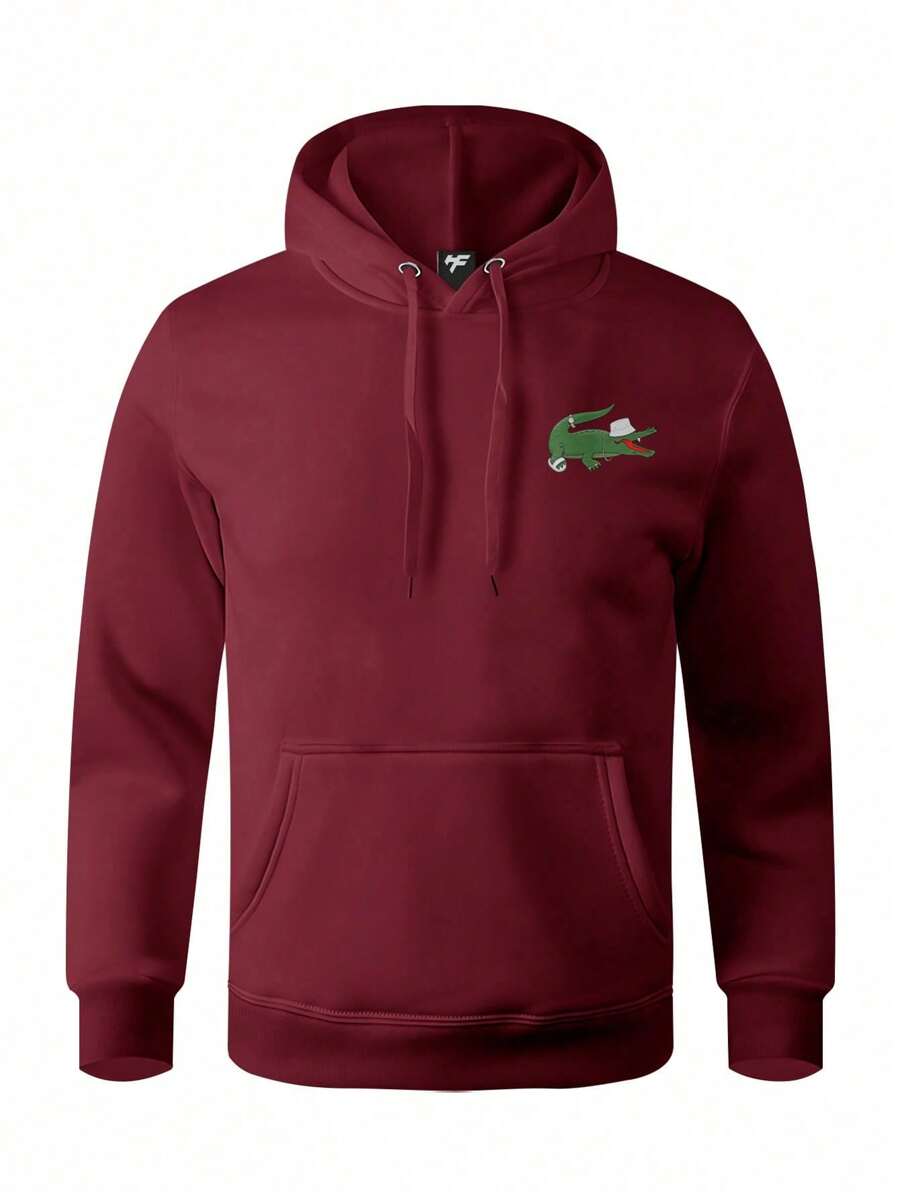 Men Hoodies - Màu Tím - Xem 1