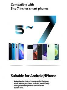 1pc Latest Vr Glasses For Mobile Phone, Virtual Reality 3d Glasses For Youth In The Metaverse - Black - View 11