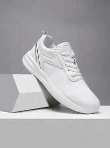 Unisex Wide Width Barefoot Shoes For Outdoor Running With Breathable & Non-Slip Design, Casual Sports Shoes For Wide Feet