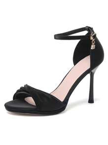 High Heeled Strap Sandals For Women, Thin Heel, Sexy And Comfortable