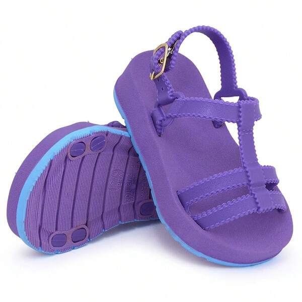 Sandália Papete Chinelo Infantil Feminino Bebê Verão