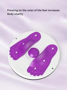 1 Miếng Xoắn Eo Đĩa nhạc , Mát xa Khỏe mạnh Nhà  Tập thể dục Thiết bị Đối với phụ nữ Nhảy múa Thể dục - Màu tím - Xem 5