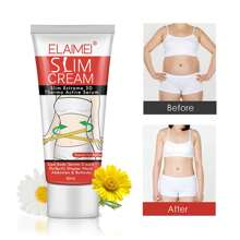 Elaimei塑身霜纖腰美腿亮白清透溫和纖體霜60ml - 白色 - 查看 2