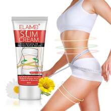 Elaimei塑身霜纖腰美腿亮白清透溫和纖體霜60ml - 白色 - 查看 1