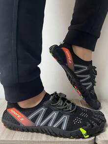 Ngoài trời Nam Và Của phụ nữ Giày nước , Sấy khô nhanh Năm ngón tay bờ biển Giày dép , Không trượt Bơi lội Giày dép , Nước Và Đất Lưỡng cư Câu cá  Giày dép , Ngẫu nhiên Đế Mẫu - màu đen - Xem 6