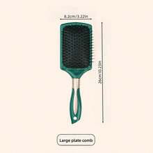 10pcs Shunfa Massage Bag Comb, Air Cushion Breathable And Smooth, No Harm To The Head Large Plate Brush - Dark Green - View 5