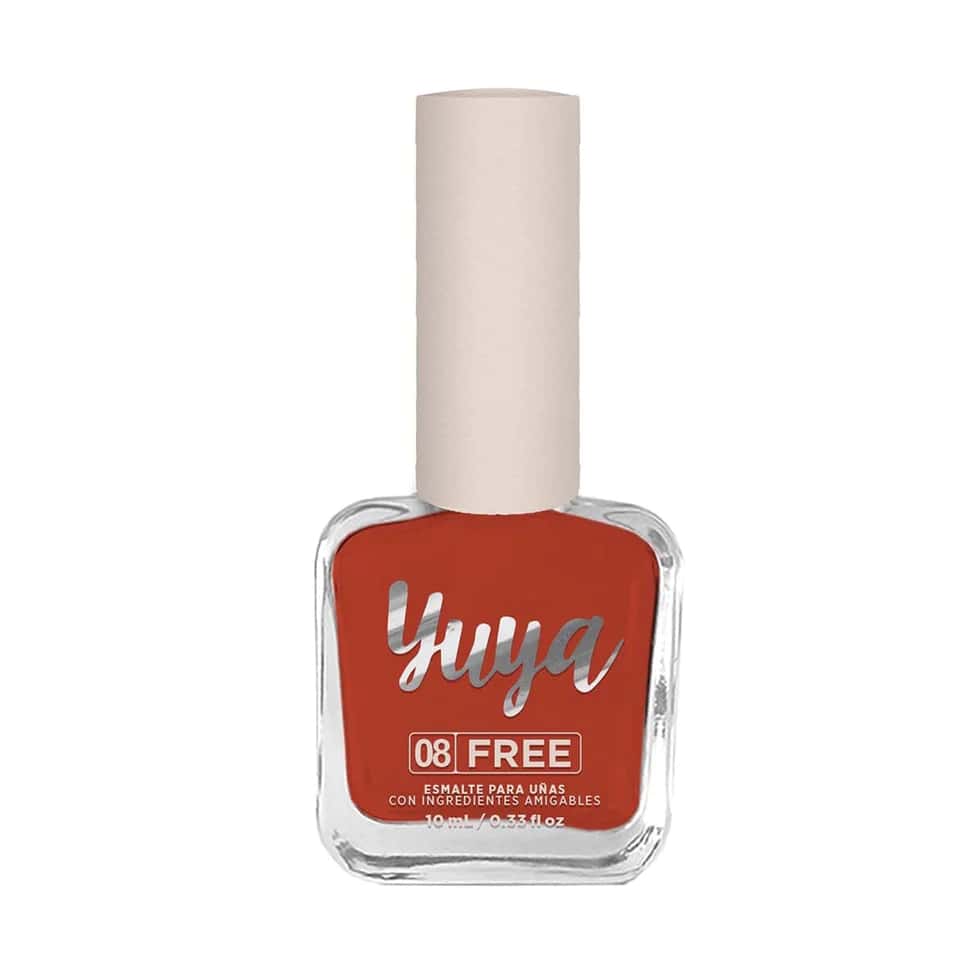Yuya 8 Free Nail Polish - Burnt Orange - View 1