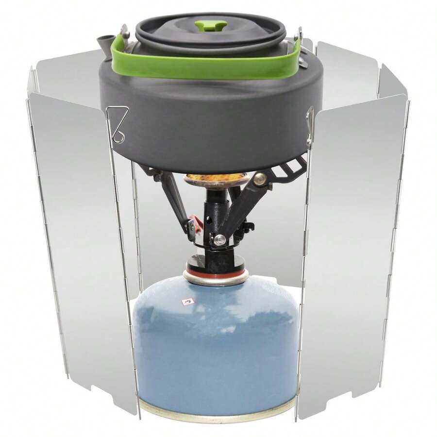 Lightweight & Durable Aluminum Camp Stove Windscreen Stove Windshield