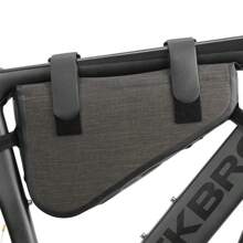 ROCKBROS Bicycle Triangle Pannier Bag Bike Frame Front Tube Bag Cycling Waterproof 5L/8L - Black - View 3
