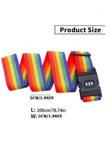 Khóa mật khẩu Dây đeo hành lý Dây đeo đóng gói Dây đeo hộp bó Thiết kế khóa kết hợp Dây đeo hành lý chống mài mòn Dây đeo khóa vali Thắt lưng vali, Khóa kết hợp với khóa mật khẩu Phụ kiện du lịch cho nam nữ Đồ dùng du lịch mùa hè Đồ dùng tập luyện Đồ dùng học tập Cắm trại Đồ dùng du lịch kỳ nghỉ Phụ kiện du lịch du ngoạn - Nhiều màu - Xem 2