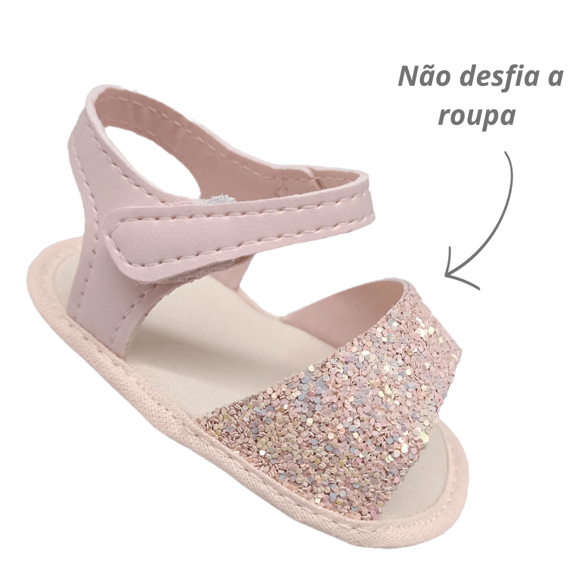 Baby Sandals - Màu Hồng baby - Xem 1