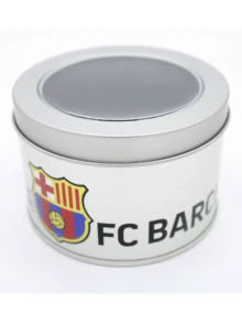 Reloj Caballero barcelona barca Futbol Soccer Deportivo Caucho  Cuarzo - Negro - Ver 3